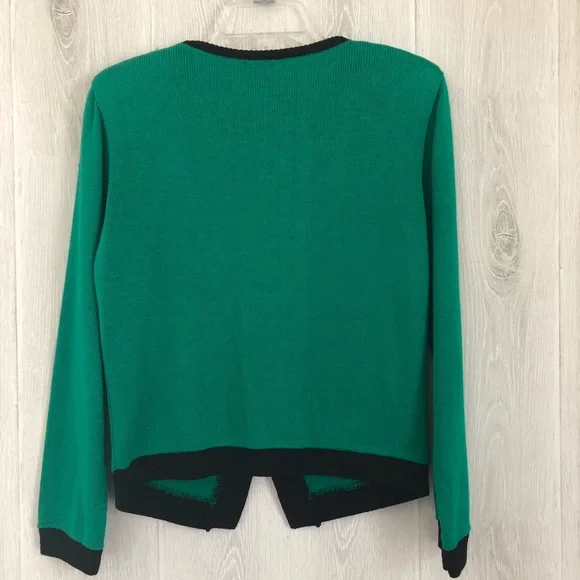 Ami Vintage Green & Black Sweater - Picture 6 of 8